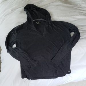 Express Mens Henley Sweatshirt